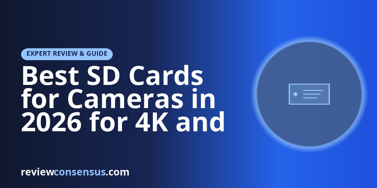 Best SD Cards for Cameras in 2026 for 4K and