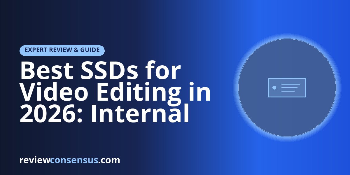 Best SSDs for Video Editing in 2026: Internal and Portable