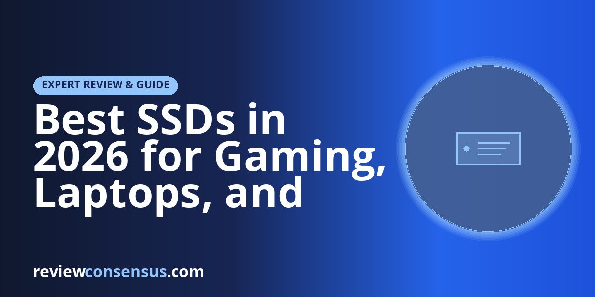 Best SSDs in 2026 for Gaming, Laptops, and Creative Work