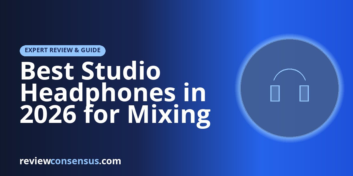 Best Studio Headphones in 2026 for Mixing and Recording