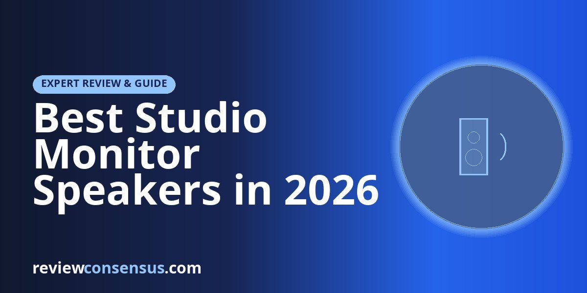 Best Studio Monitor Speakers in 2026 for Music Production