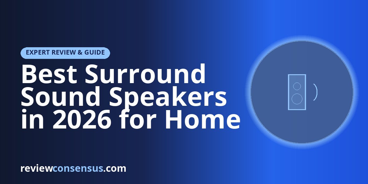 Best Surround Sound Speakers in 2026 for Home Theater
