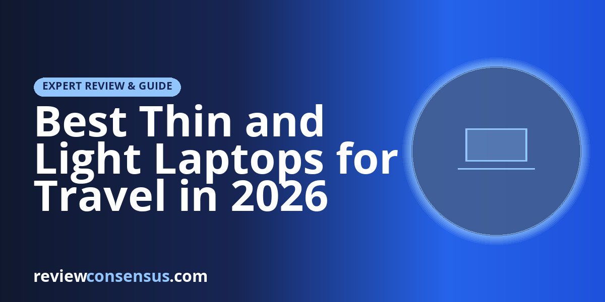 Best Thin and Light Laptops for Travel in 2026