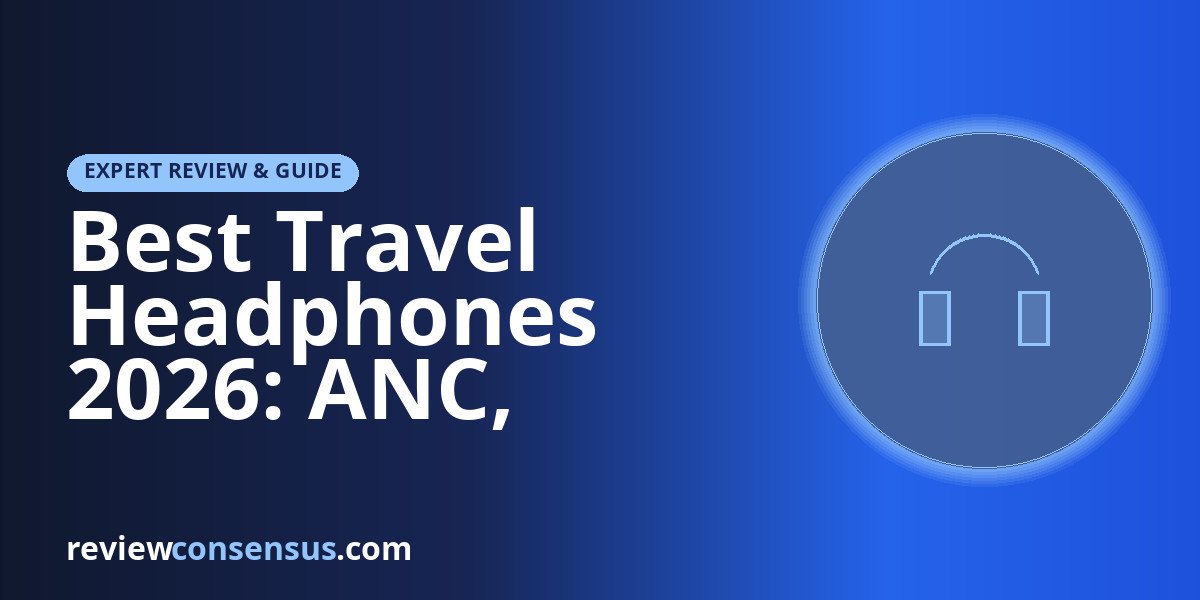 Best Travel Headphones 2026: ANC, Battery, and Packable Picks