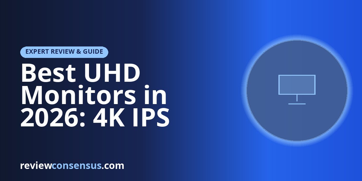 Best UHD Monitors in 2026: 4K IPS Panels for Work,