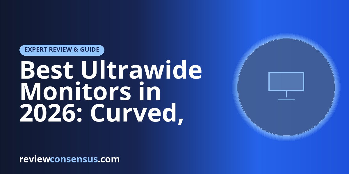 Best Ultrawide Monitors in 2026: Curved, Super Ultrawide, and WQHD