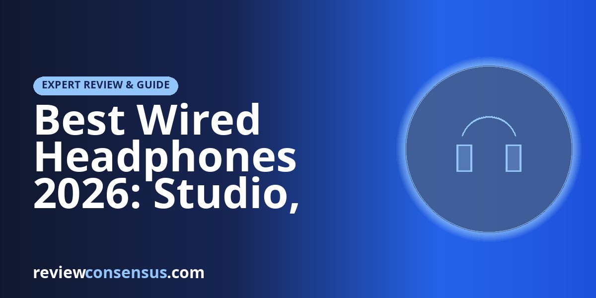 Best Wired Headphones 2026: Studio, Open-Back, and IEM Picks