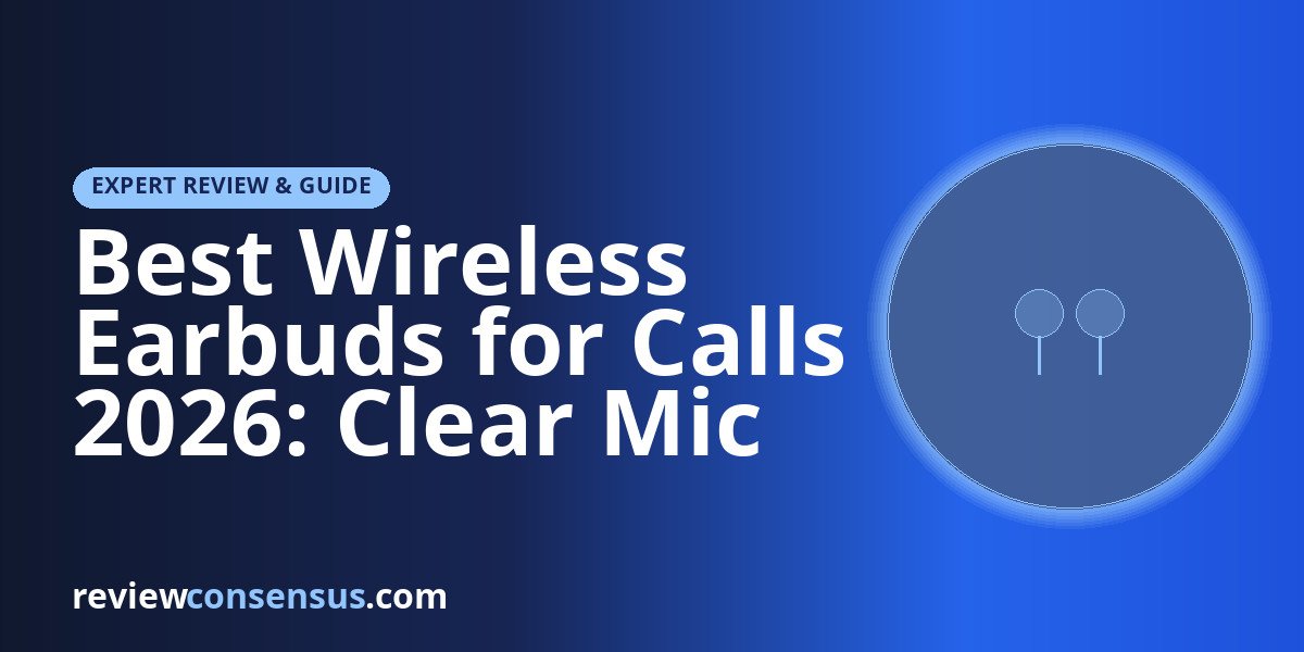 Best Wireless Earbuds for Calls 2026: Clear Mic Picks