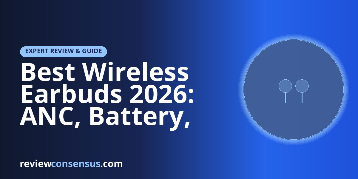 Best Wireless Earbuds 2026: ANC, Battery, and Fit Compared