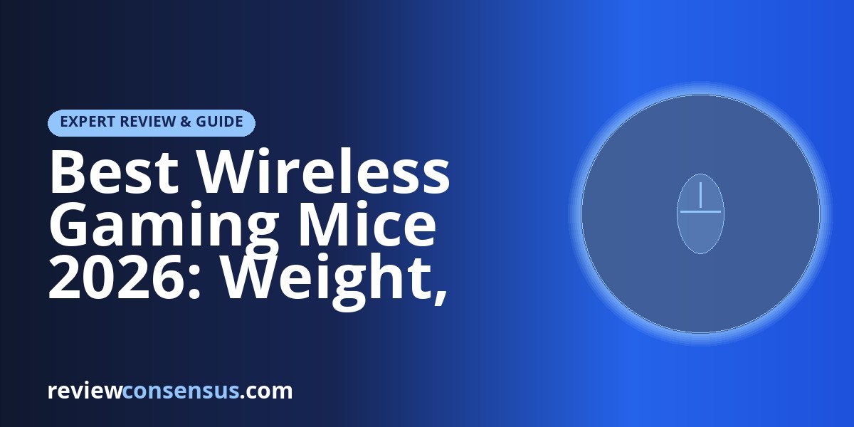 Best Wireless Gaming Mice 2026: Weight, Sensor, and Battery