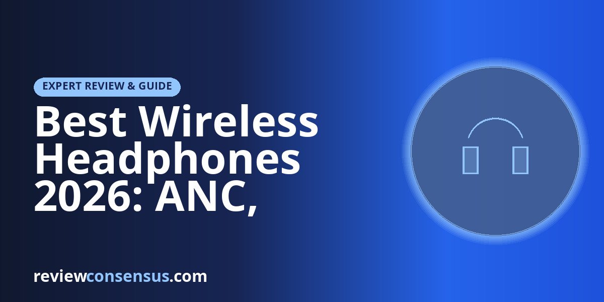 Best Wireless Headphones 2026: ANC, Battery, and Comfort Picks