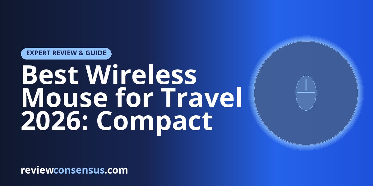Best Wireless Mouse for Travel 2026: Compact Quiet Picks