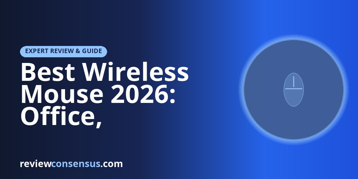 Best Wireless Mouse 2026: Office, Ergonomic, and Gaming Picks