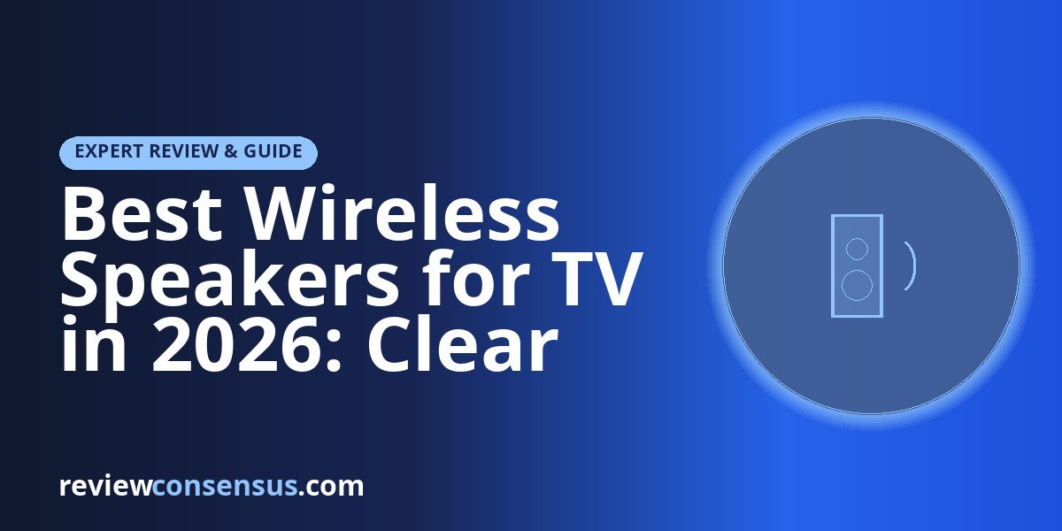 Best Wireless Speakers for TV in 2026: Clear Dialogue &