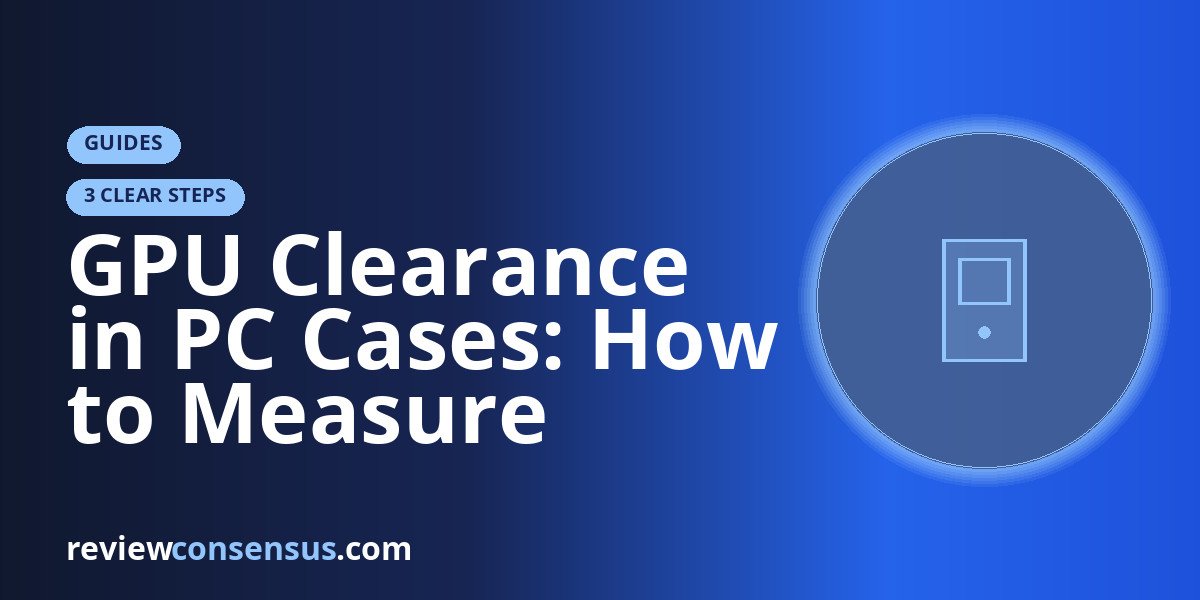 GPU Clearance in PC Cases: How to Measure Before You Buy