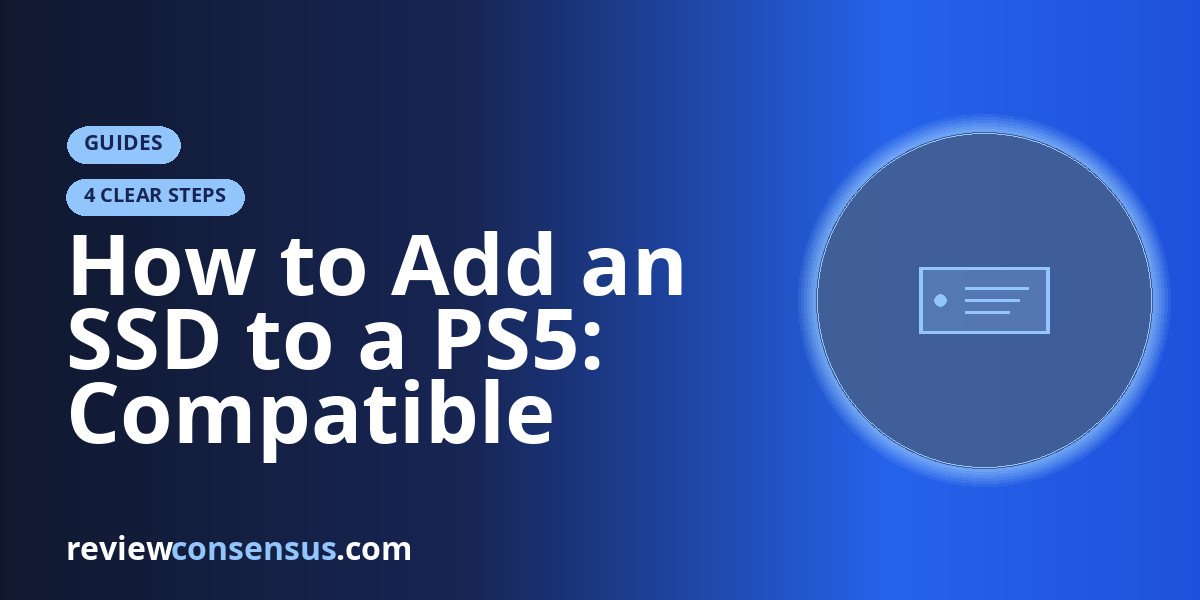 How to Add an SSD to a PS5: Compatible Drives, Heatsinks, and Install Steps