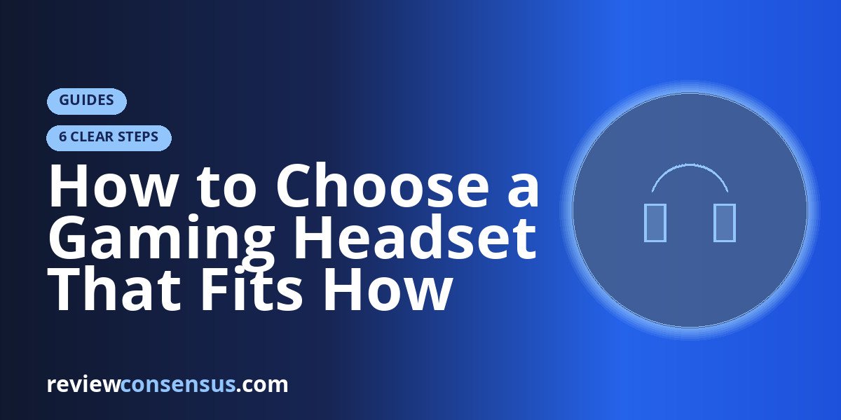 How to Choose a Gaming Headset That Fits How You Play