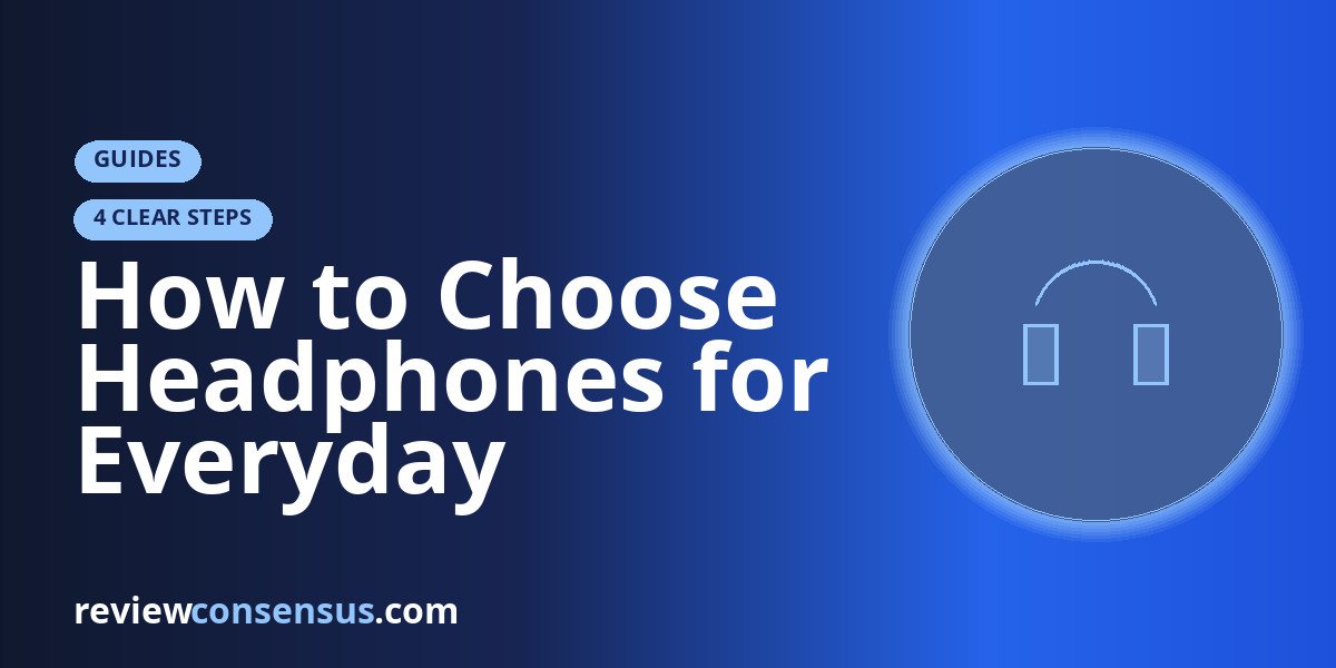 How to Choose Headphones for Everyday Listening