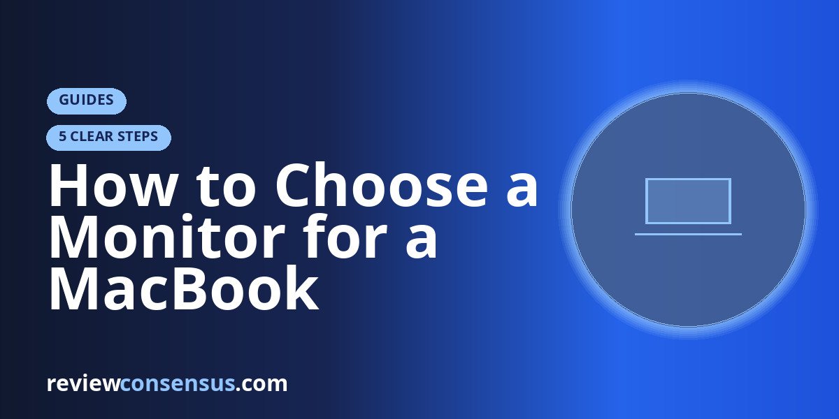 How to Choose a Monitor for a MacBook Without Guesswork