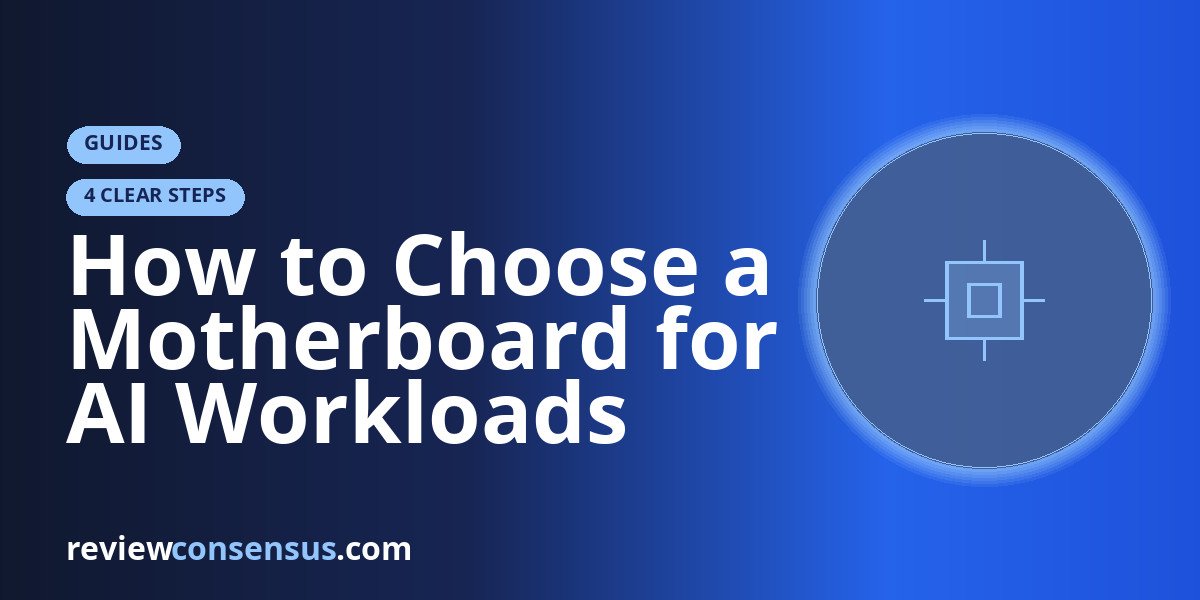 How to Choose a Motherboard for AI Workloads and Local Inference Rigs