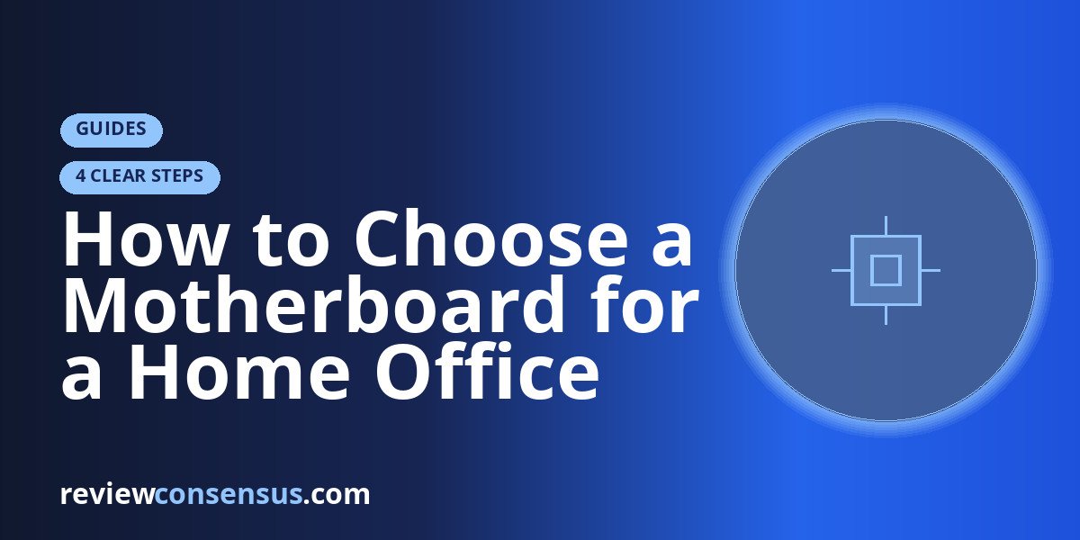 How to Choose a Motherboard for a Home Office PC