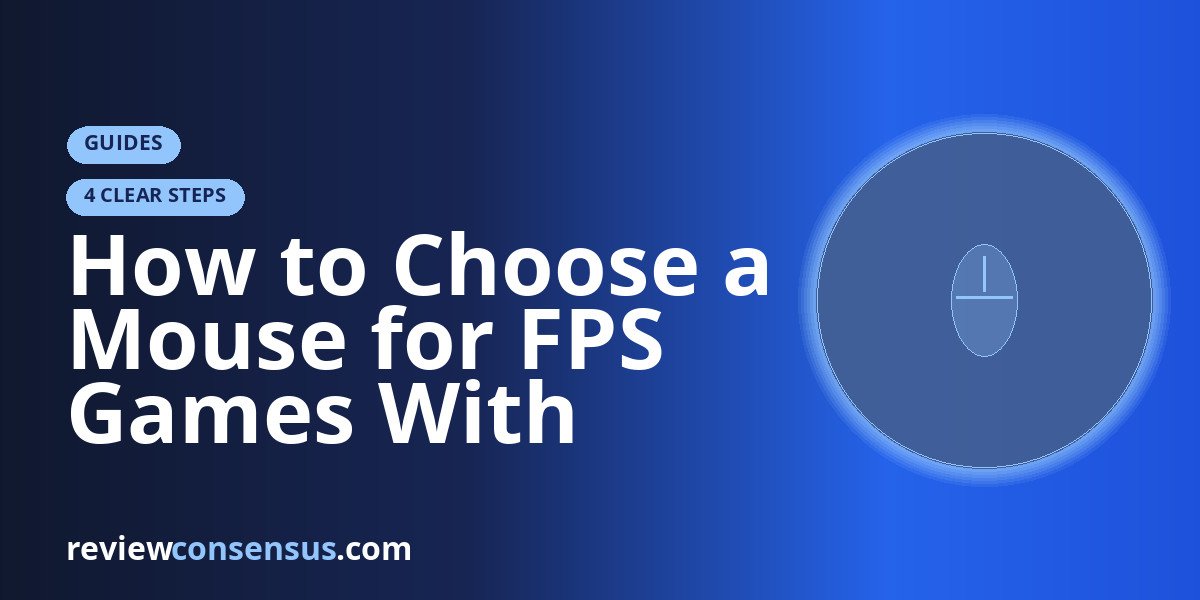 How to Choose a Mouse for FPS Games With Better Aim Consistency
