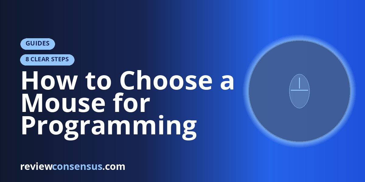 How to Choose a Mouse for Programming and Long Coding Sessions