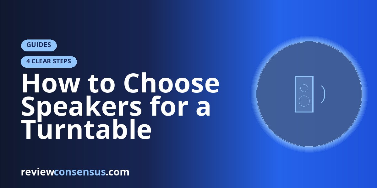 How to Choose Speakers for a Turntable Without Ruining Your Vinyl