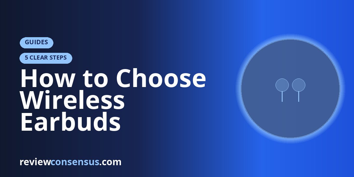 How to Choose Wireless Earbuds
