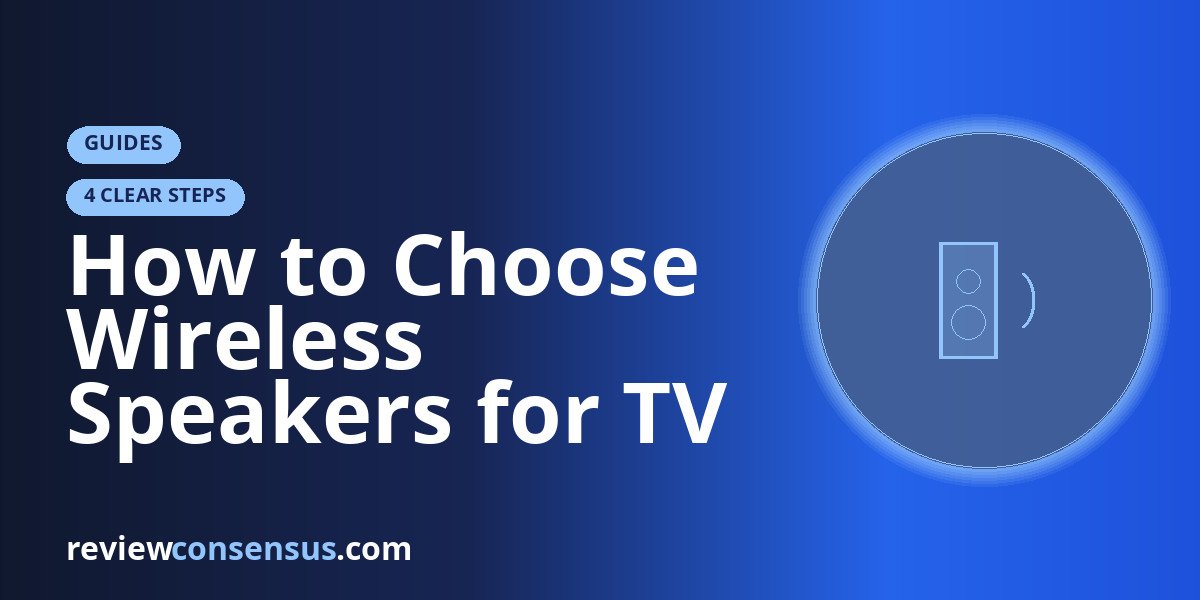How to Choose Wireless Speakers for TV Without Lip-Sync Headaches