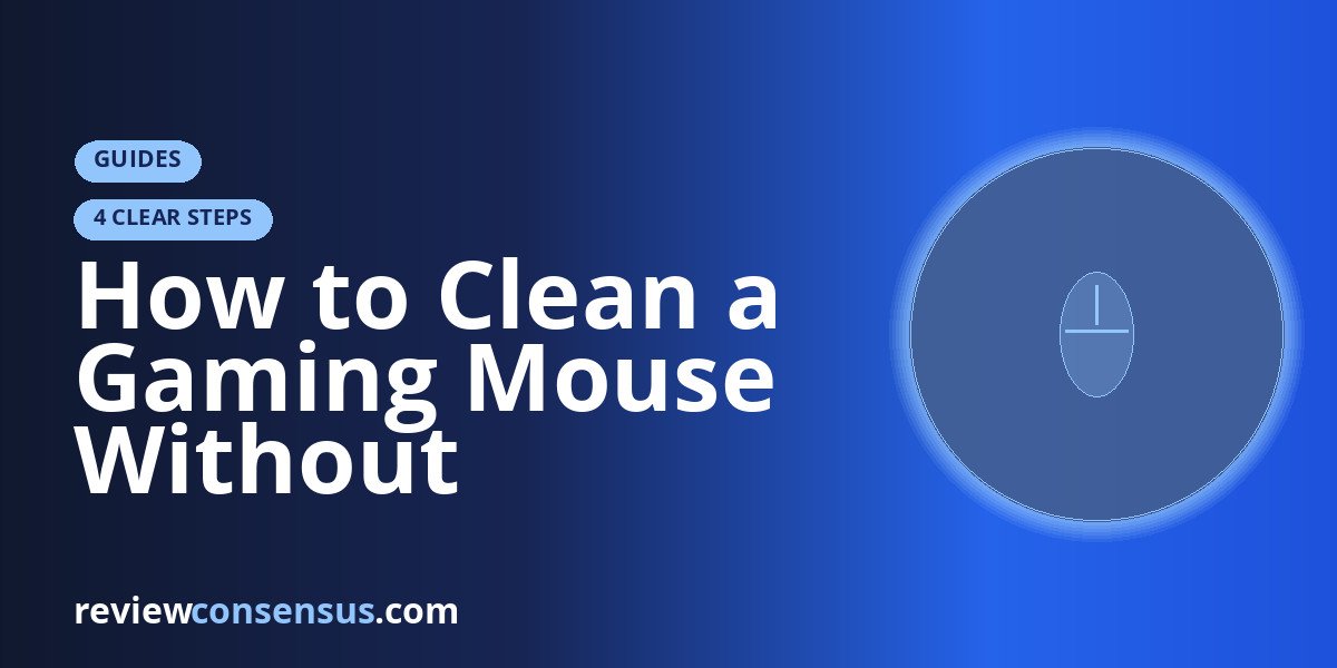 How to Clean a Gaming Mouse Without Damaging Switches