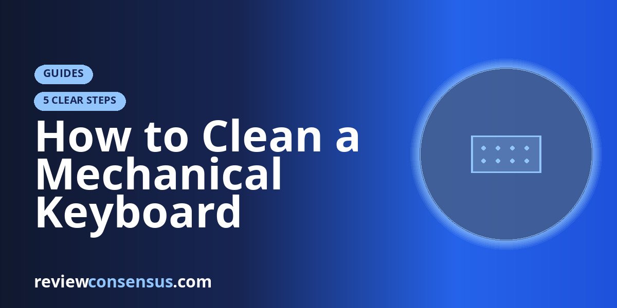 How to Clean a Mechanical Keyboard Without Ruining It