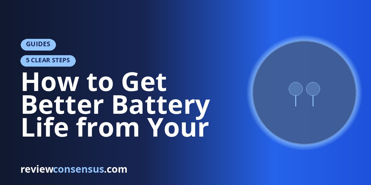 How to Get Better Battery Life from Your Earbuds