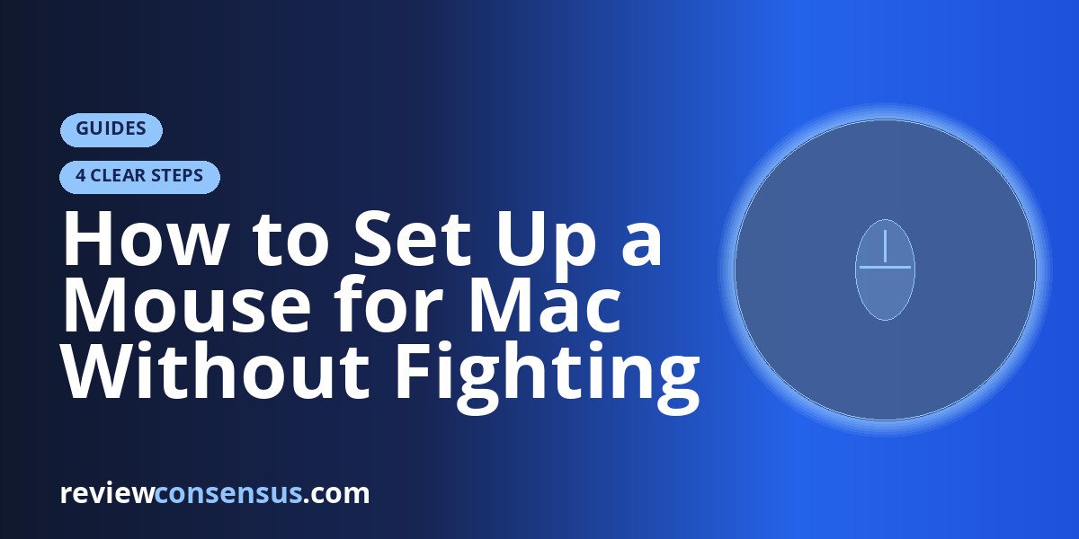 How to Set Up a Mouse for Mac Without Fighting macOS