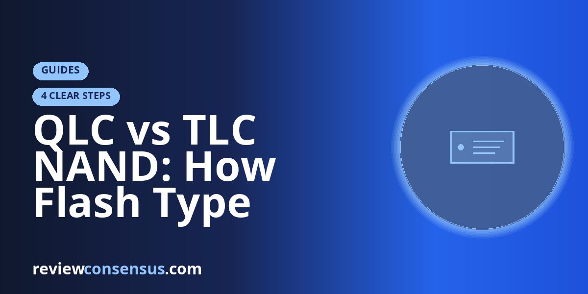 QLC vs TLC NAND: How Flash Type Changes SSD Speed and Longevity