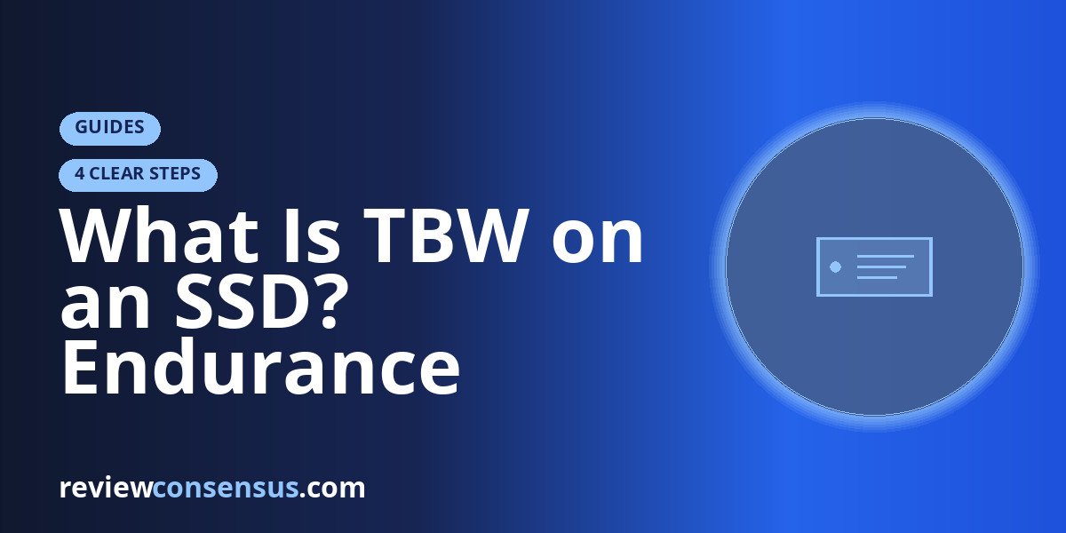 What Is TBW on an SSD? Endurance Ratings Explained Clearly