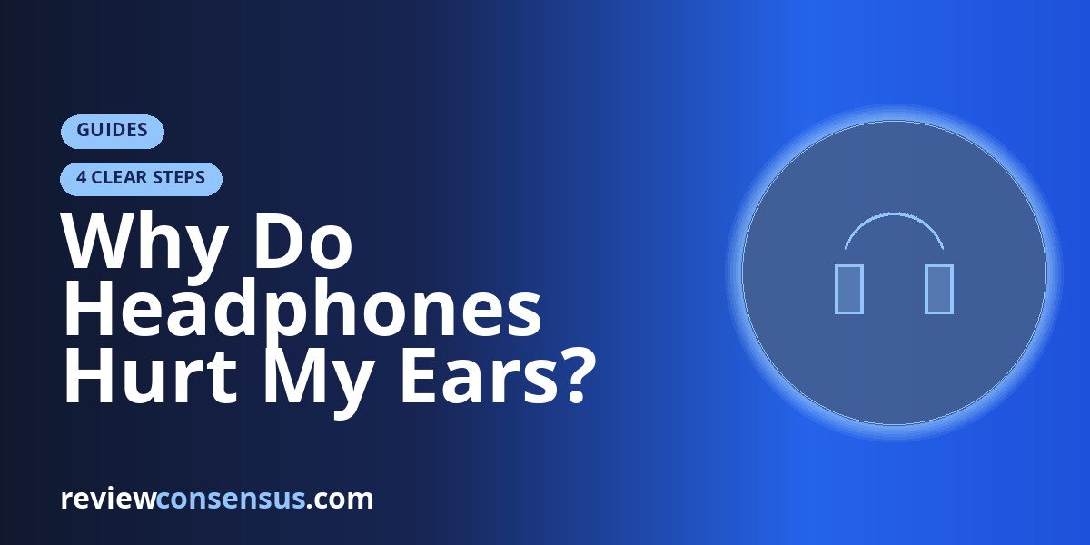 Why Do Headphones Hurt My Ears? Causes and Real Fixes