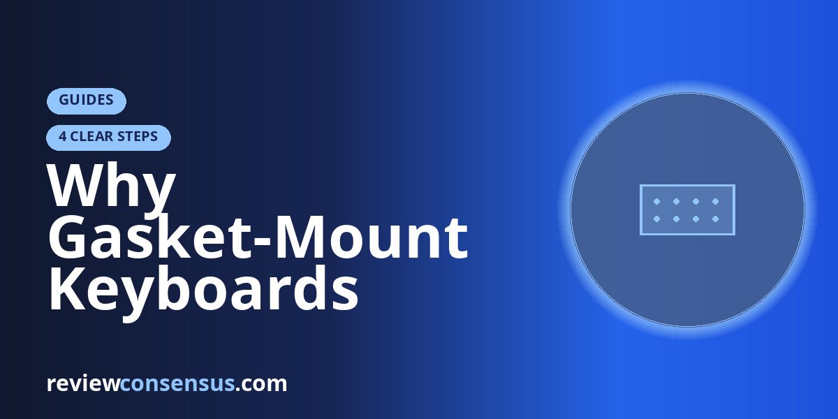 Why Gasket-Mount Keyboards Sound Better