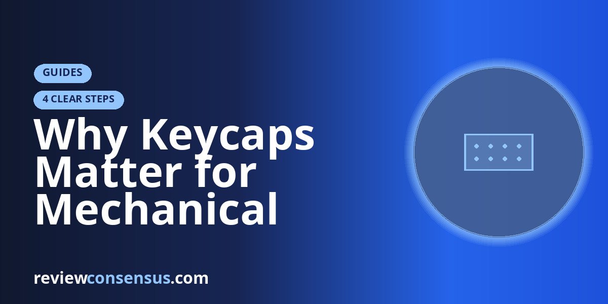 Why Keycaps Matter for Mechanical Keyboards