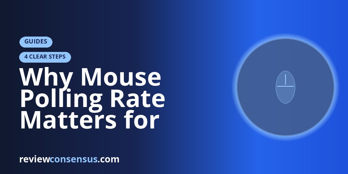Why Mouse Polling Rate Matters for Smooth Cursor Response
