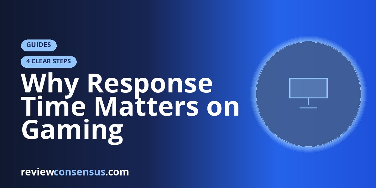 Why Response Time Matters on Gaming Monitors