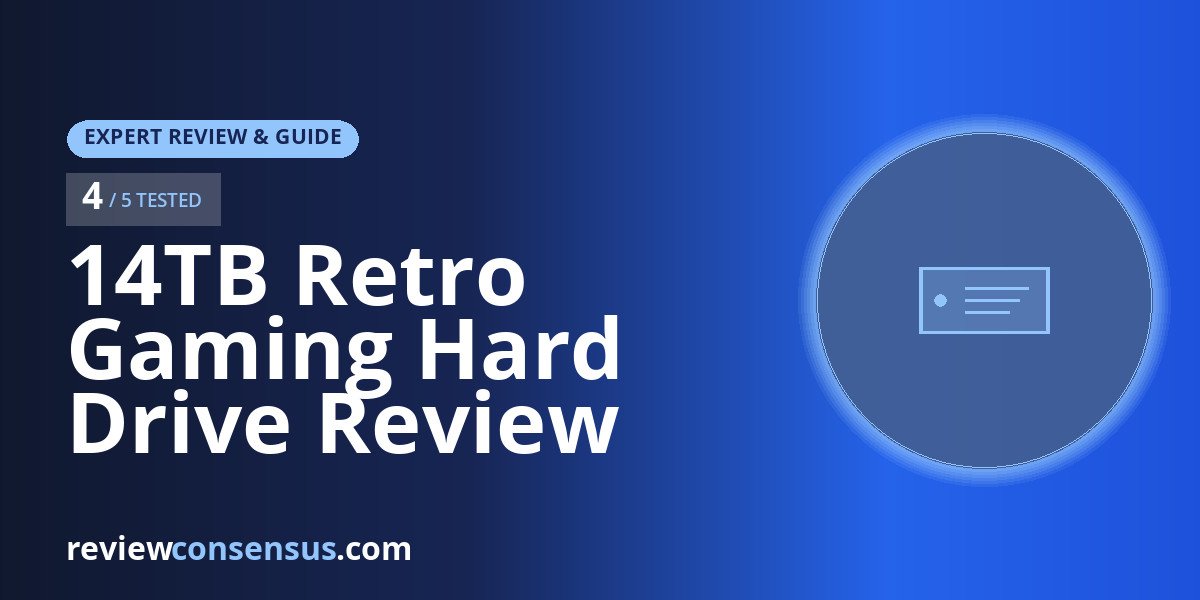 14TB Retro Gaming Hard Drive Review with 98000+ Preloaded Games