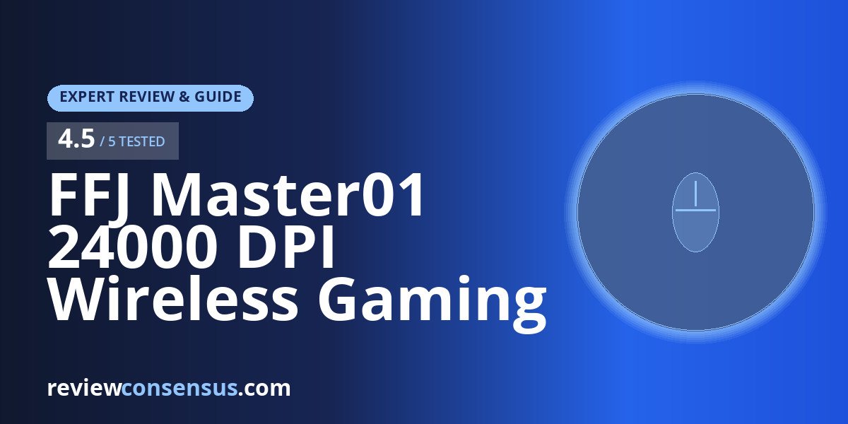 FFJ Master01 24000 DPI Wireless Gaming Mouse Review