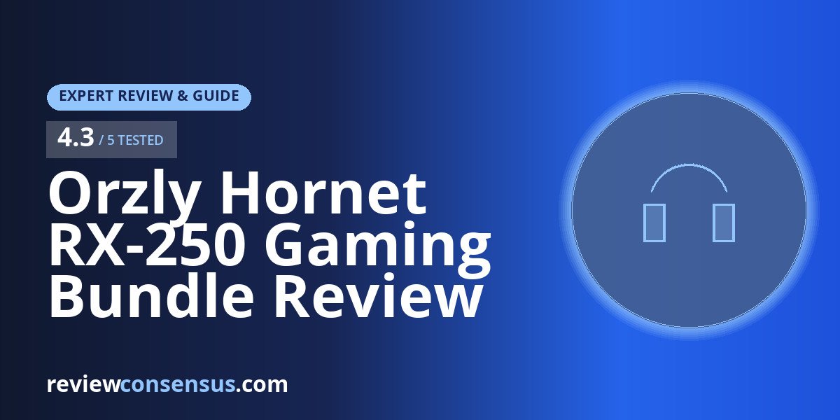 Orzly Hornet RX-250 Gaming Bundle Review for PC and Console Setups