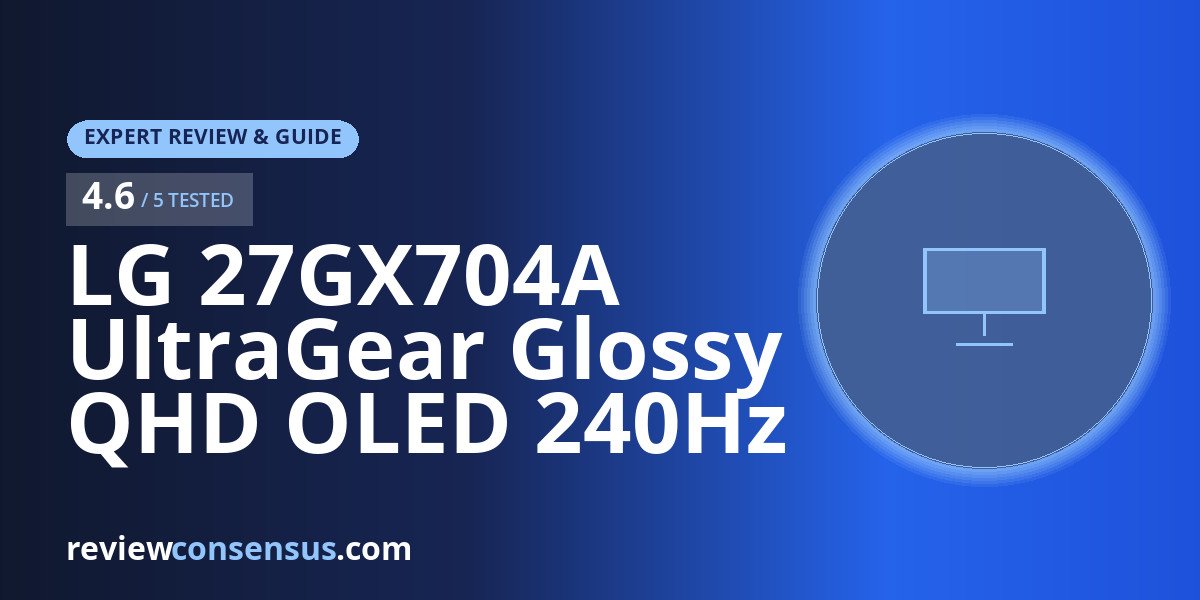 LG 27GX704A UltraGear Glossy QHD OLED 240Hz Review