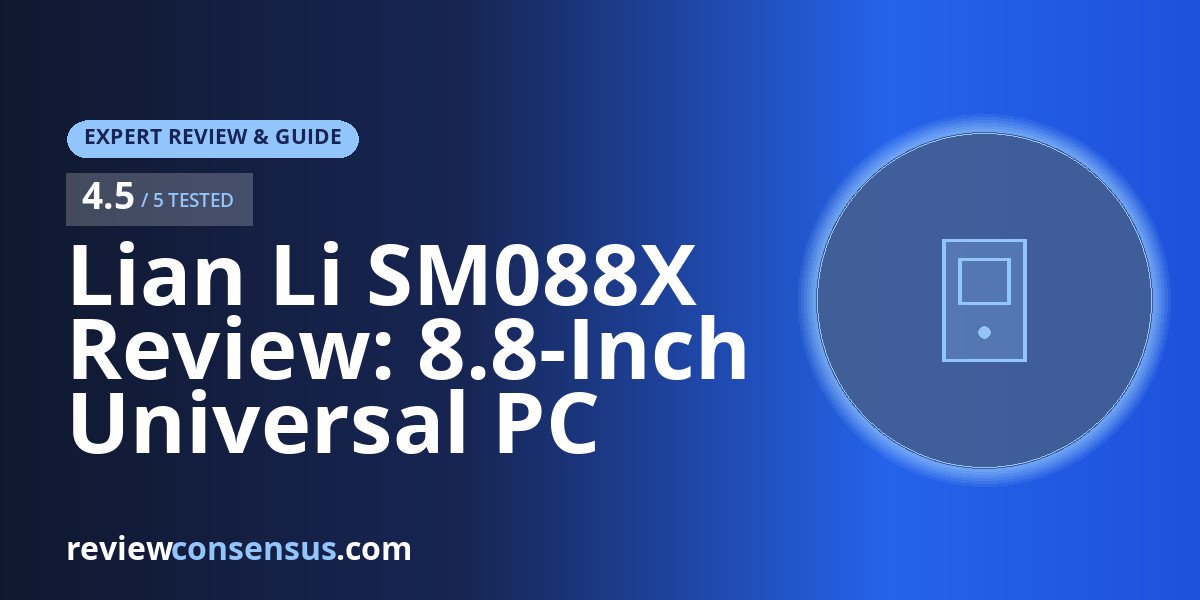 Lian Li SM088X Review: 8.8-Inch Universal PC Secondary Screen
