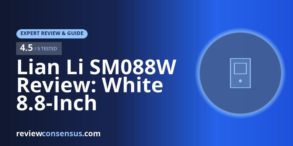 Lian Li SM088W Review: White 8.8-Inch Universal PC Screen