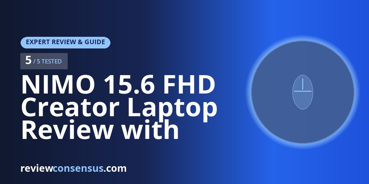 NIMO 15.6 FHD Creator Laptop Review with Ryzen 7 7735HS and Radeon 680M