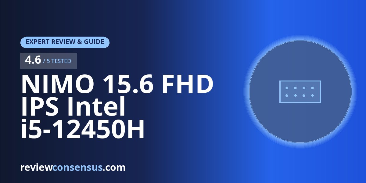 NIMO 15.6 FHD IPS Intel i5-12450H Laptop Review for Work