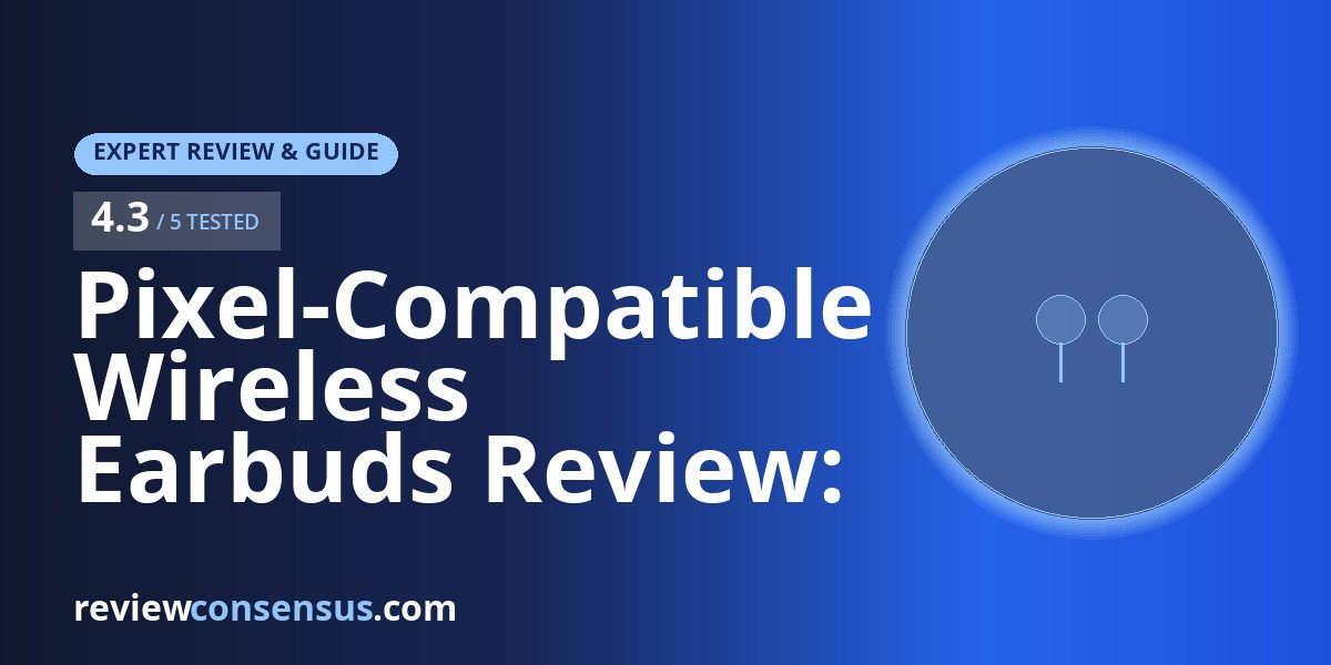 Pixel-Compatible Wireless Earbuds Review: 60H LED Case Pair